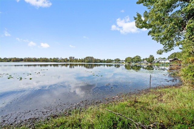 property view of water