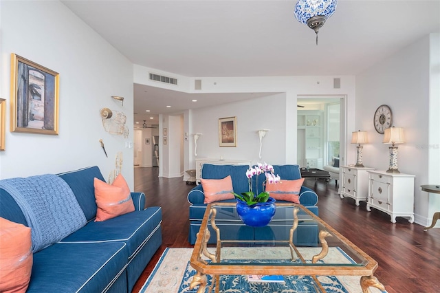 340 S Palm Ave Unit 11, Sarasota, FL 34236 - living room with wood finished floors