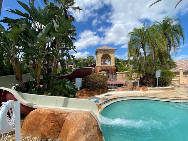 view of swimming pool