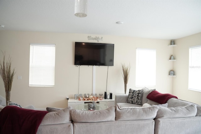 view of living room