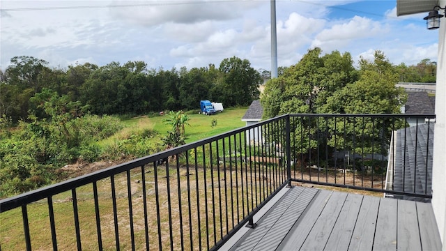 view of deck