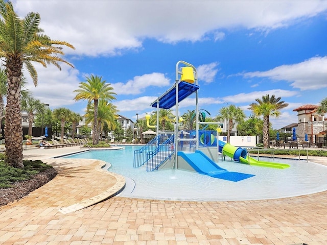 view of jungle gym