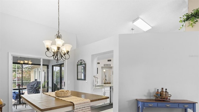 12512 Tillingham Ct SW, Orlando, FL 32837 - dining room with a chandelier