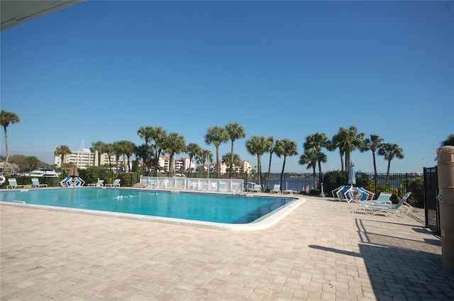 721 S Beach St Unit 217A, Daytona Beach, FL 32114 - view of pool featuring a patio