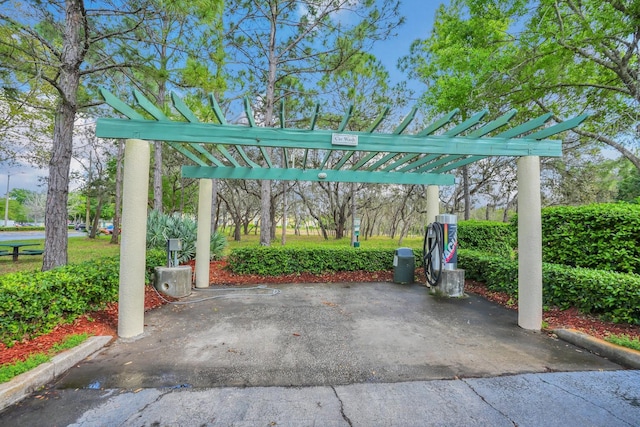 view of patio