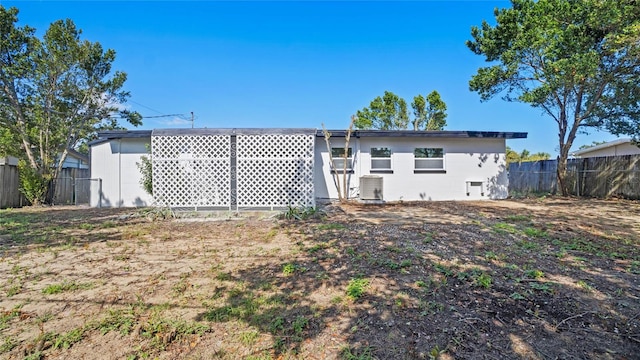 view of rear view of house