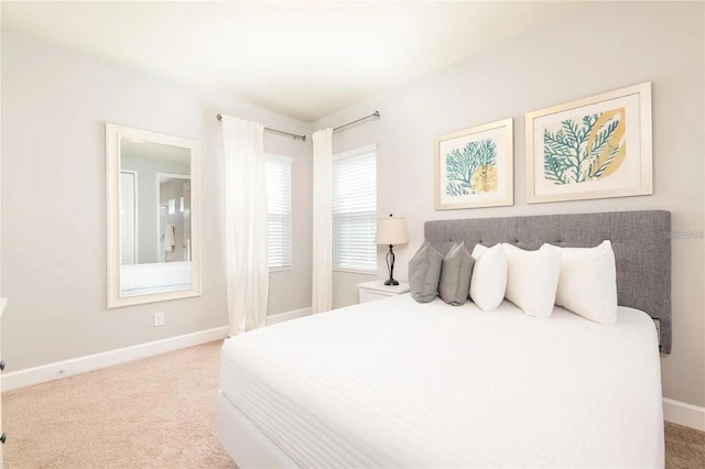 bedroom featuring carpet floors