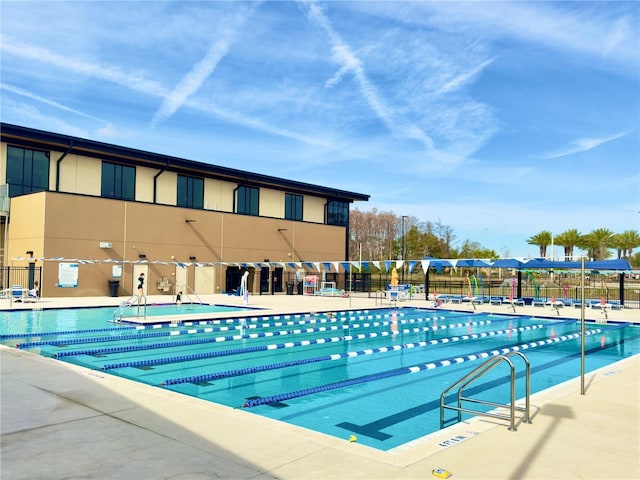 view of pool