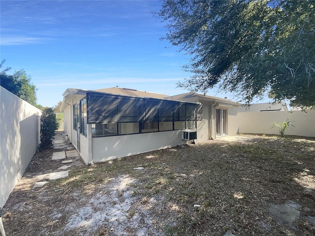 view of rear view of property