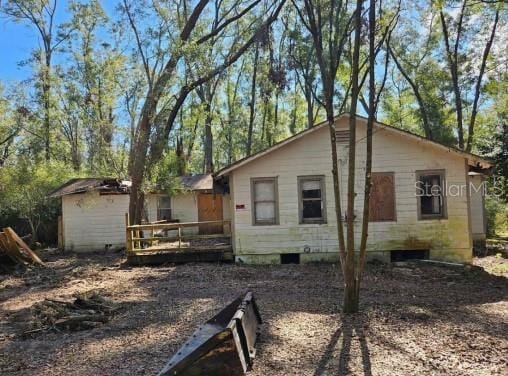 view of rear view of house