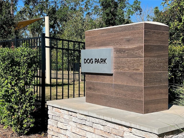 exterior details featuring fence