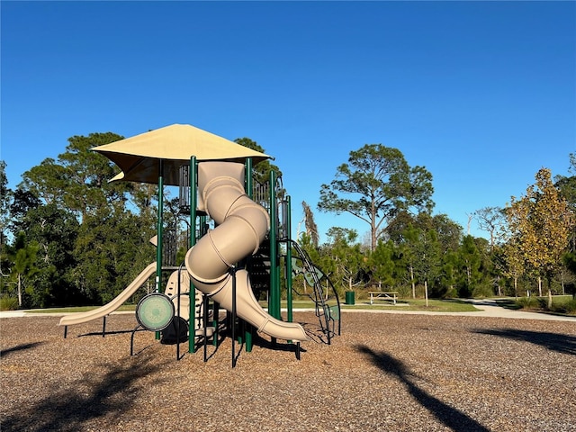 view of communal playground