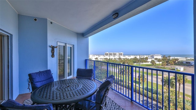 5300 S Atlantic Ave Unit 2-502, New Smyrna Beach, FL 32169 - balcony featuring outdoor dining area