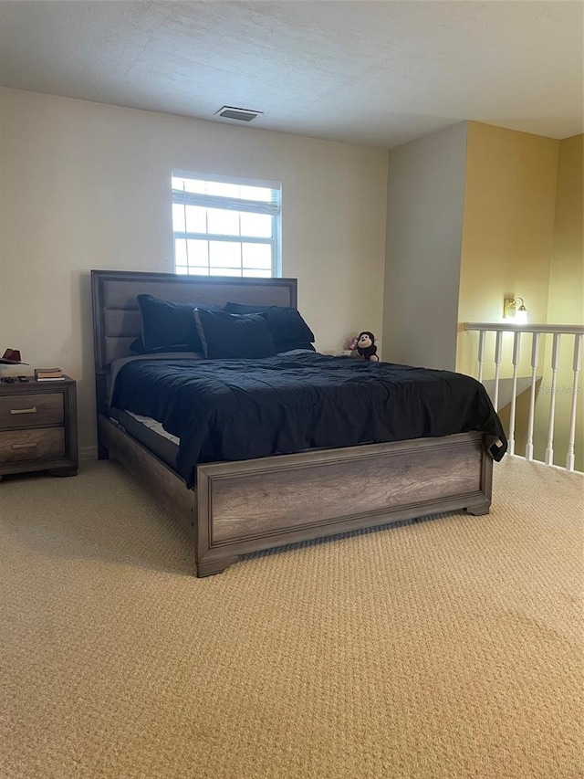 bedroom featuring carpet floors