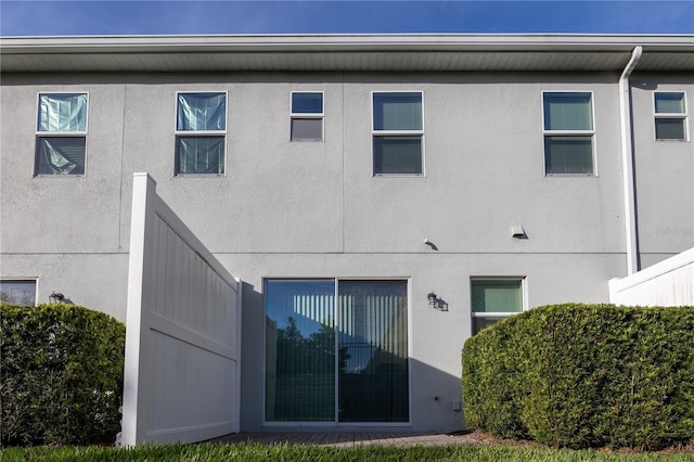 view of rear view of house