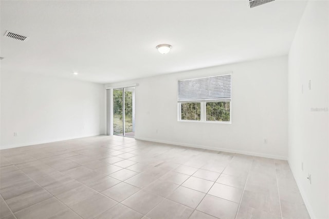 view of tiled empty room