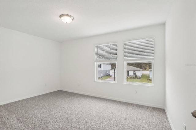 empty room featuring carpet