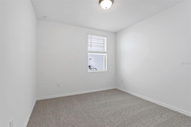 spare room with carpet floors