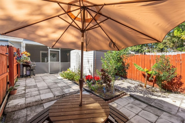 view of patio / terrace