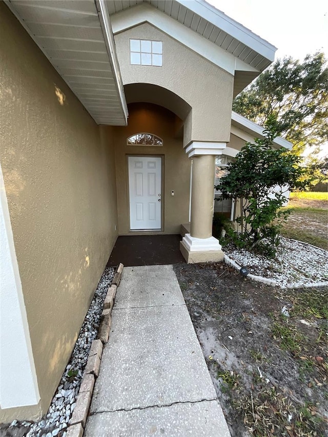 view of property entrance