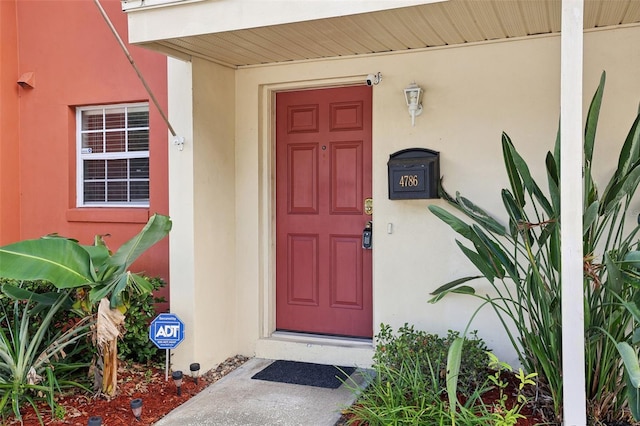 view of property entrance