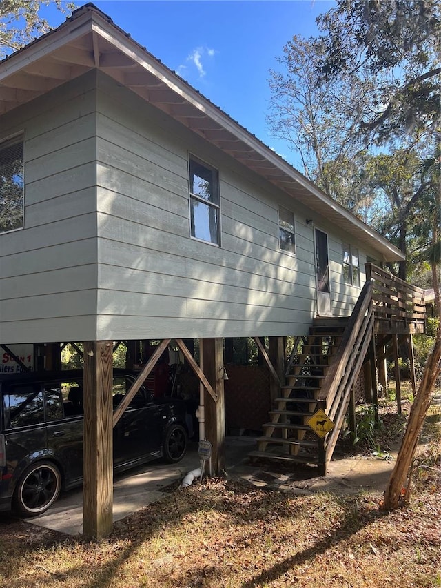 view of back of house