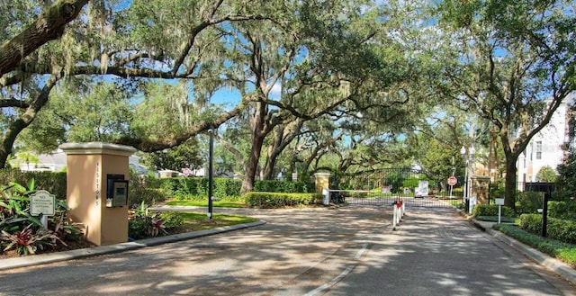 view of street