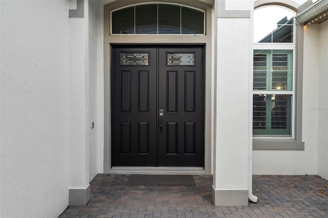 view of property entrance