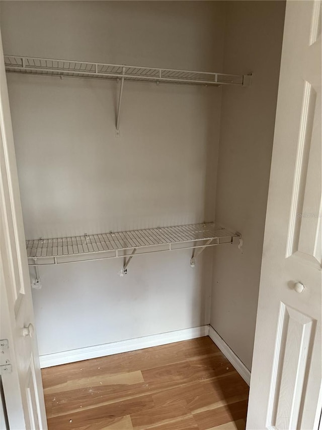 view of closet