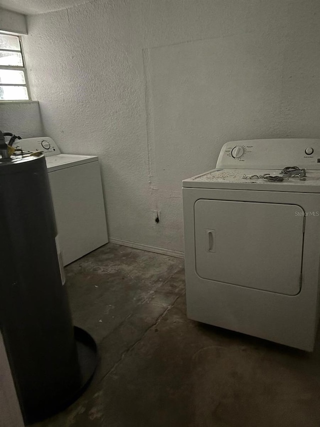 view of laundry area