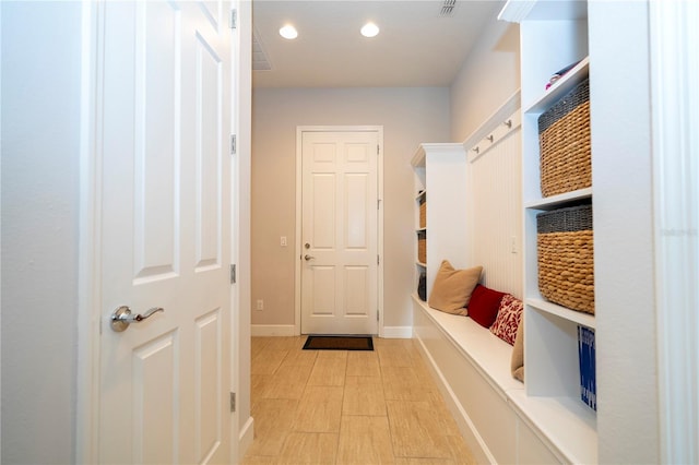 view of mudroom