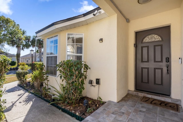 view of entrance to property