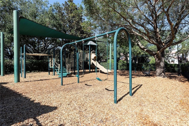 view of play area