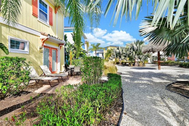 exterior space featuring a patio