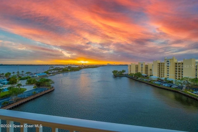 property view of water