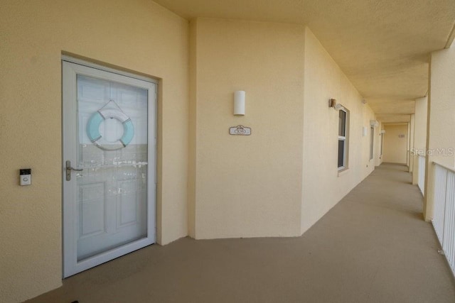 134 Starboard Ln Unit 705, Merritt Island, FL 32953 - entrance to property with stucco siding