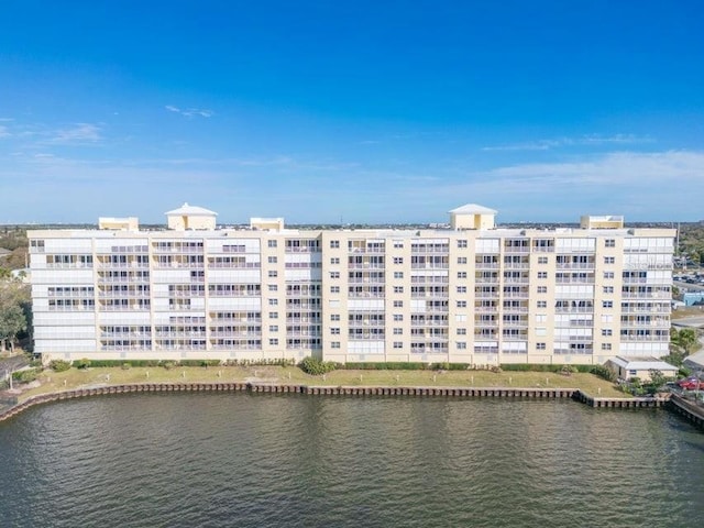 view of property featuring a water view