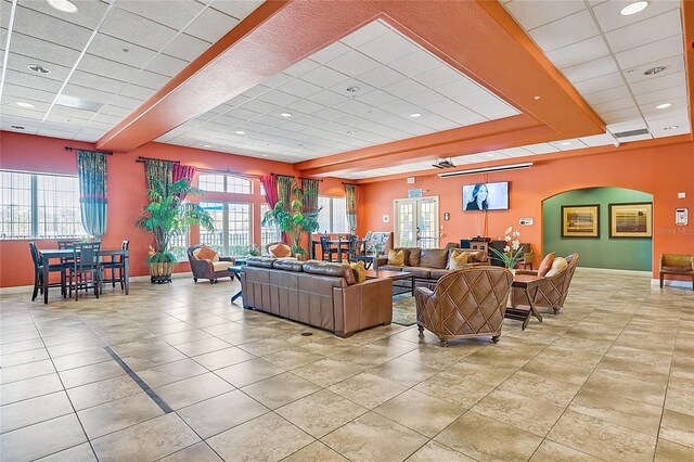 2856 Oakwater Dr Unit 2856, Kissimmee, FL 34747 - lobby featuring a drop ceiling and recessed lighting