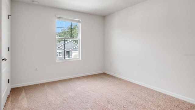 empty room featuring carpet floors