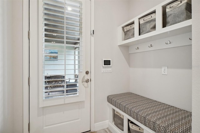 view of mudroom