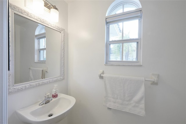 bathroom with sink