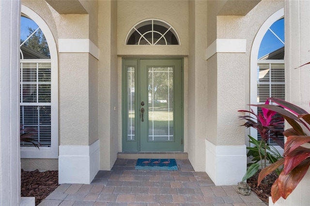 view of property entrance