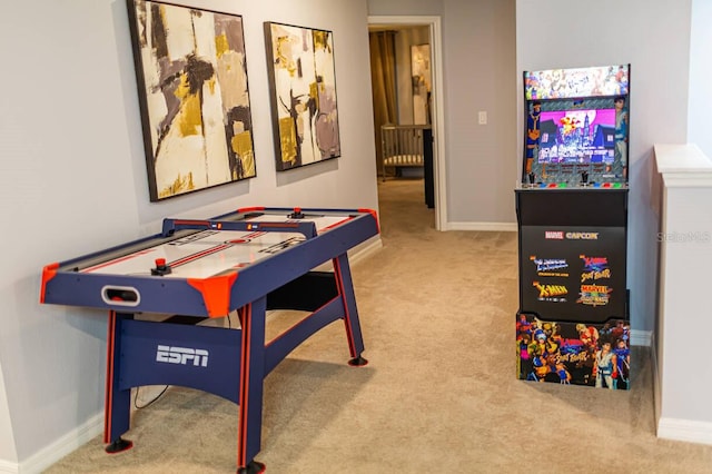 7400 Oakmoss Loop, Davenport, FL 33837 - playroom featuring carpet flooring and baseboards