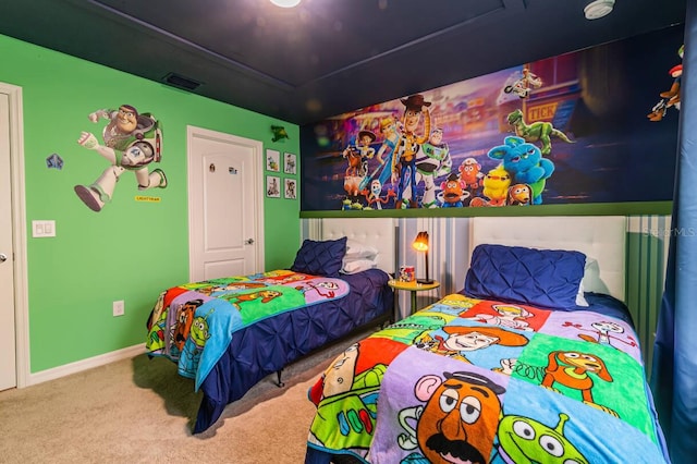 7400 Oakmoss Loop, Davenport, FL 33837 - carpeted bedroom featuring baseboards