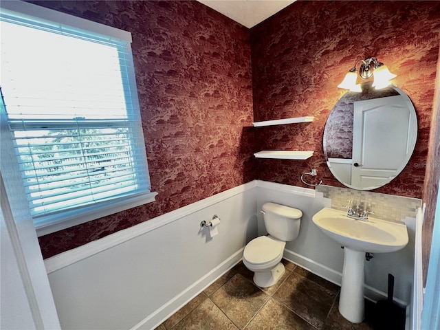 bathroom with toilet