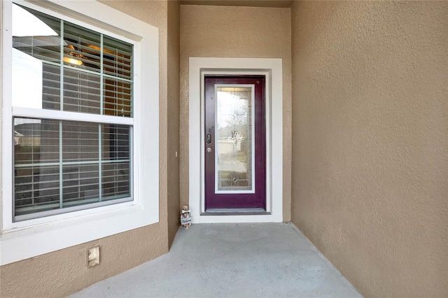 view of property entrance