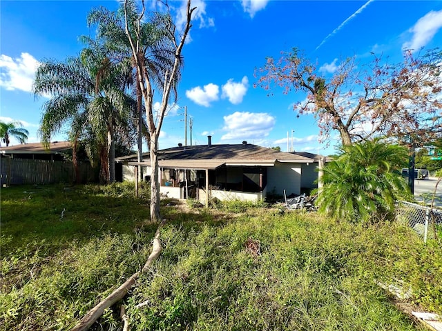 view of back of house