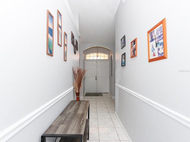 552 Eagle Ct, Poinciana, FL 34759 - entryway featuring light tile patterned floors