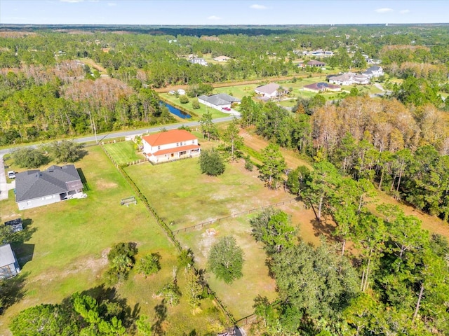 19206 Robertson St, Orlando, FL 32833 - drone / aerial view of a heavily wooded area