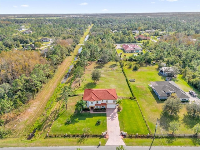 19206 Robertson St, Orlando, FL 32833 - aerial view of a heavily wooded area